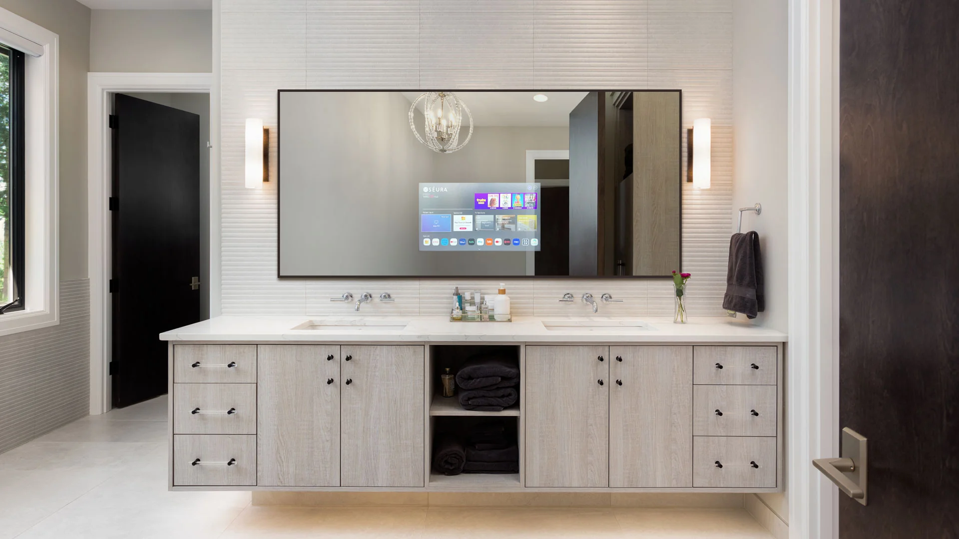 seura tv bathroom
